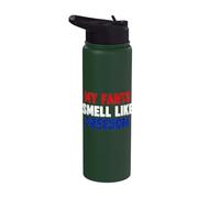 Mes pets sentent la liberté Stainless Steel Insulated Water Bottle