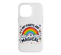 Mes Pets sont Magiques, drôles, embarrassants, Arc-en-Ciel coloré Coque pour iPhone 14 Pro Max