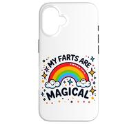 Mes Pets sont Magiques, drôles, embarrassants, Arc-en-Ciel coloré Coque pour iPhone 16