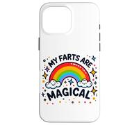 Mes Pets sont Magiques, drôles, embarrassants, Arc-en-Ciel coloré Coque pour iPhone 16 Pro Max