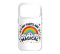 Mes Pets sont Magiques, drôles, embarrassants, Arc-en-Ciel coloré Coque pour iPhone 17 Pro