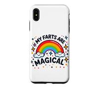 Mes Pets sont Magiques, drôles, embarrassants, Arc-en-Ciel coloré Coque pour iPhone XS Max