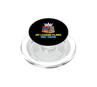 Mes Plans de leçon sont des Enseignants Sigma School PopSockets PopGrip pour MagSafe