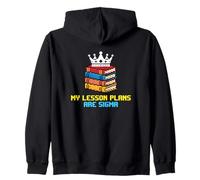Mes Plans de leçon sont des Enseignants Sigma School Sweat à Capuche