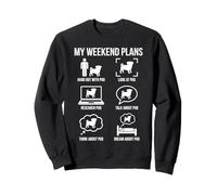 Mes Plans de W nd Humour Carlin Amoureux Sweatshirt