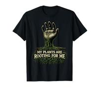 Mes Plantes enracinent pour Moi Jardinage Amateur de Plantation T-Shirt
