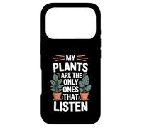 Mes Plantes sont Les seules à écouter Funny Plant Lover Coque pour iPhone 17 Pro