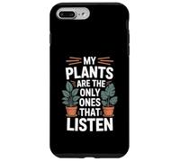 Mes Plantes sont Les seules à écouter Funny Plant Lover Coque pour iPhone 7 Plus/8 Plus