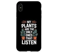Mes Plantes sont Les seules à écouter Funny Plant Lover Coque pour iPhone XS Max