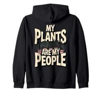Mes Plantes sont Mon Peuple Amoureux des Plantes Sweat à Capuche