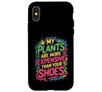Mes Plantes sont Plus chères Que Vos Chaussures Coque pour iPhone X/XS