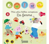 Sophie Bouxom – Mes plus belles comptines – La ferme – Cartonné – Larousse
