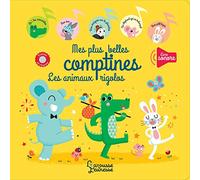 Mes plus belles comptines, les animaux rigolos