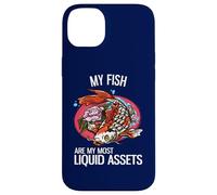 Mes Poissons sont Mes Actifs Les Plus liquides - Funny Investing Coque pour iPhone 14 Plus