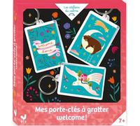 Mes porte-clés à gratter welcome ! mini boîte avec accessoires