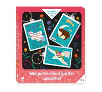 Mes porte-clés à gratter welcome ! mini boîte avec accessoires