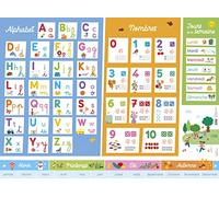 Mes posters d'école - Alphabet, nombres, jours de la semaine - Dès 5 ans