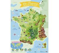 Mes posters d'école - La France, ses fleuves et ses reliefs -Dès 7 ans