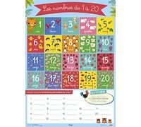 Mes Posters d'école - Les nombres de 1 a 20 - Dès 4 ans