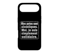 Mes Potes sont Alcooliques Humour Alcool Drôle Entre Amis Coque pour iPhone Air