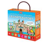 Mes premières activités arts & crafts. Le château fort - Matteo Gaule - Sassi - Boîte ou accessoire - Jeux livres objets