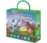 Mes premières activités arts & crafts. Les dinosaures Matteo Gaule (Auteur), Matteo Gaule (Illustration), Sarah Negrel (Traduction)