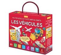 Mes premières activités arts & crafts. Les véhicules Irena Trevisan (Auteur), Alberto Borgo (Auteur), AA.VV. (Auteur), AA.VV. (Illustration), Sarah Negrel (Traduction)