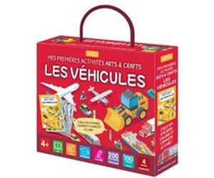 Mes premières activités arts & crafts. Les véhicules Irena Trevisan (Auteur), Alberto Borgo (Auteur), AA.VV. (Auteur), AA.VV. (Illustration), Sarah Negrel (Traduction)