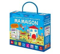 Mes premières activités arts & crafts. Ma maison - Roberta Marcolin - Sassi - Boîte ou accessoire - Jeux livres objets
