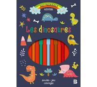 Mes premières activités (avec feutres) - Les dinosaures + 5 feutres - Collectif - Le Ballon Eds - Boîte ou accessoire - Jeux livres objets