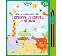 Mes premières activités – J'observe, je compte, j'entoure – Avec 1 crayon + guide-doigts – Broché