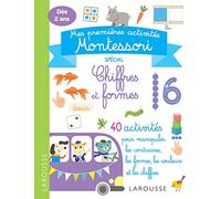 Mes premières activités Montessori - Chiffres et formes