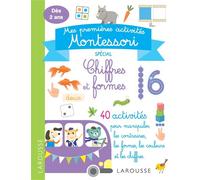 Larousse – Mes premières activités Montessori – Chiffres et formes