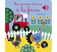 Mes premières chansons à la ferme - Gwé - Grund - cartonné - Comptine, chant