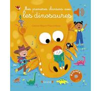 Corinne Albaut - Mes premières chansons avec les dinosaures - Livre sonore, 6 puces - Cartonné