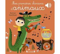 Grund – Mes premières chansons d'animaux – Livre sonore avec 6 puces – Dès 1 an