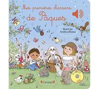 Mes premières chansons de Pâques - Livre sonore avec 6 puces - Bébé dès 6 mois