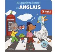Séverine Cordier – Mes premières chansons en anglais – Livre sonore avec 7 puces sonores – Cartonné