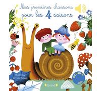 Mes premières chansons pour les 4 saisons – Livre sonore d'éveil, 6 puces sonores – Dès 6 mois