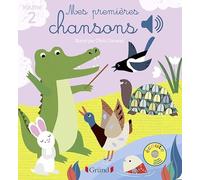 Mes premières chansons volume 2 - Livre sonore avec 6 puces - Dès 1 an