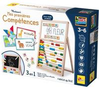 Mes premieres compétences chevalet - Jeu Montessori - MONTESSORI - Tableau Double Face, Lettres et Chiffres Magnétiques