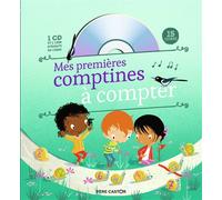 Mes premières comptines à compter Livre avec 1 CD audio - Madeleine Brunelet - Flammarion Jeunesse Pere Castor - Livre CD - Contes et légendes jeunesse CD