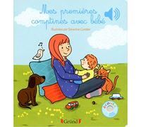 Mes premières comptines avec bébé – Livre sonore avec 6 puces – Dès 1 an