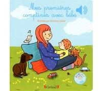Mes premières comptines avec bébé - Livre sonore avec 6 puces - Dès 1 an Séverine Cordier (Auteur)