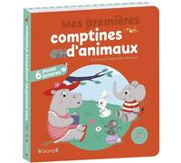Mes premières comptines d'animaux - Raphaëlle Michaud - Grund - Livre CD - Album éveil dès la naissance CD
