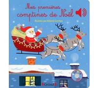 Mes premières comptines de Noël - Livre sonore avec 6 puces - Dès 1 an Mélanie Combes (Auteur)