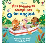 Mes premières comptines en anglais - Dès 1 an - Sam Taplin - Usborne - cartonné - Méthode de langue