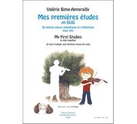 Mes premières études en duo pour alto