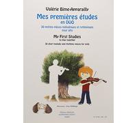 Mes premières études en duo pour alto