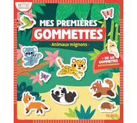 Mes premières gommettes - Animaux mignons